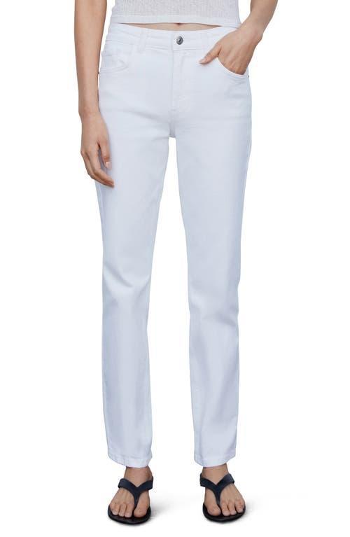 Mango Womens Medium-Comfort Straight Jeans Product Image