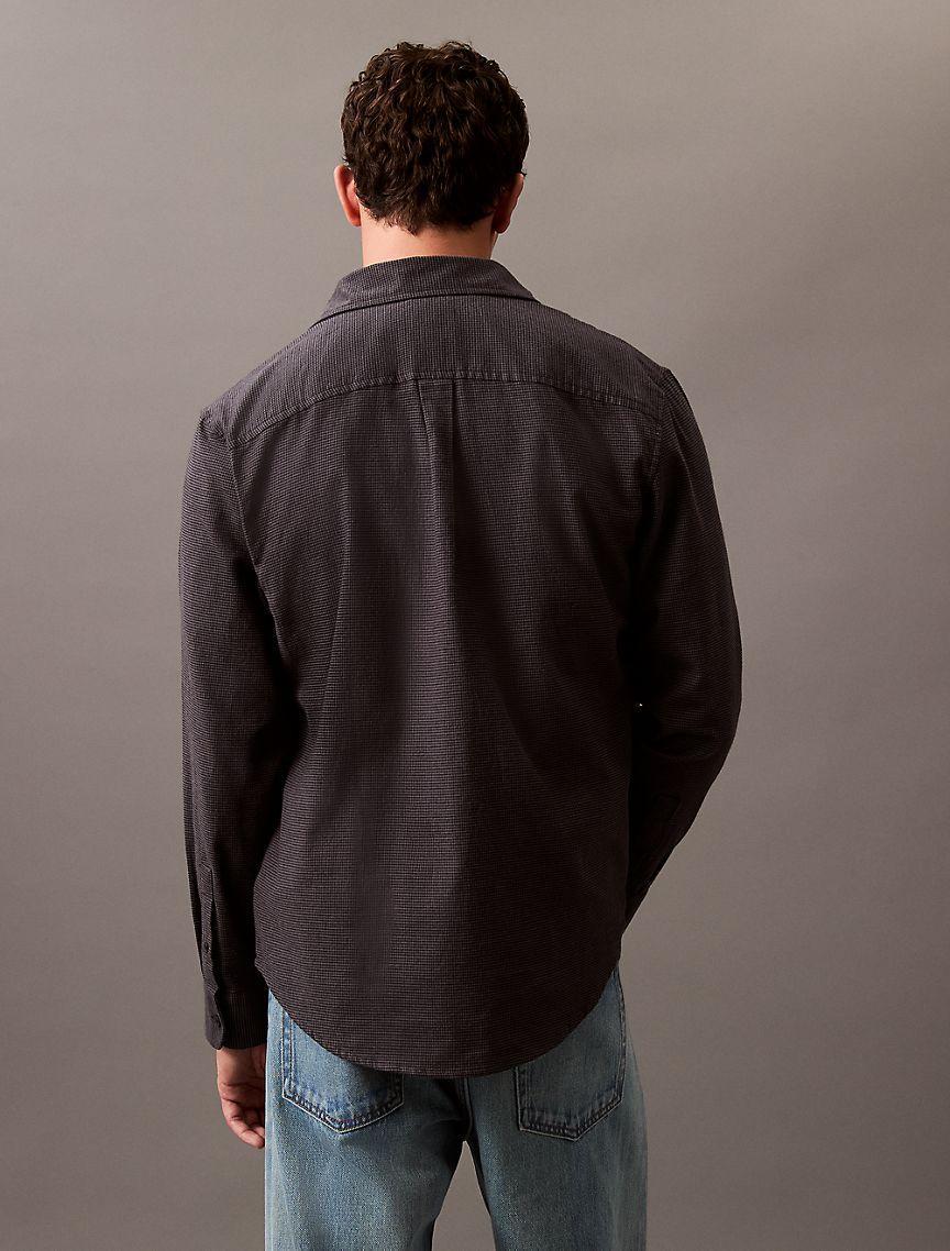 Houndstooth Flannel Classic Button-Down Shirt Product Image