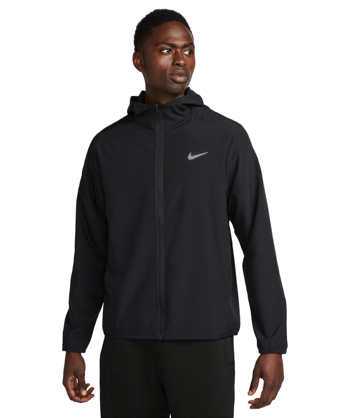 Men's Nike Dri-FIT Form Hooded Jacket, Size: XXL, Black Product Image