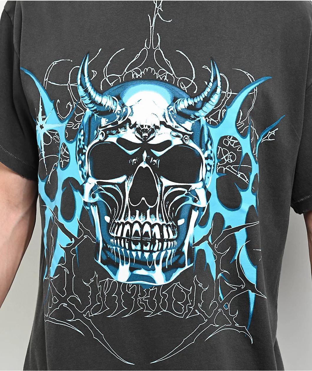 Vitriol Chrome Art Black T-Shirt Product Image