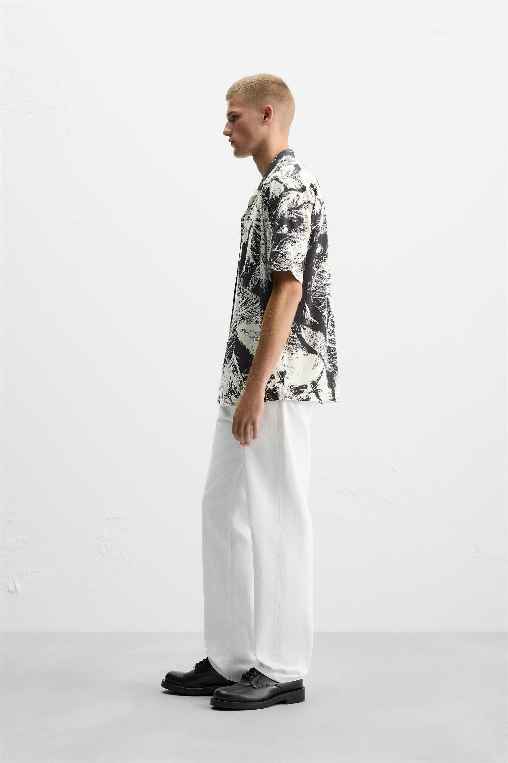 PRINTED STRETCH SHIRT Product Image