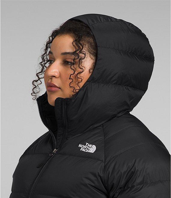 The North Face Plus Size Hydrenalite 600 Down Stand Collar Hooded Front Zip Jacket Product Image