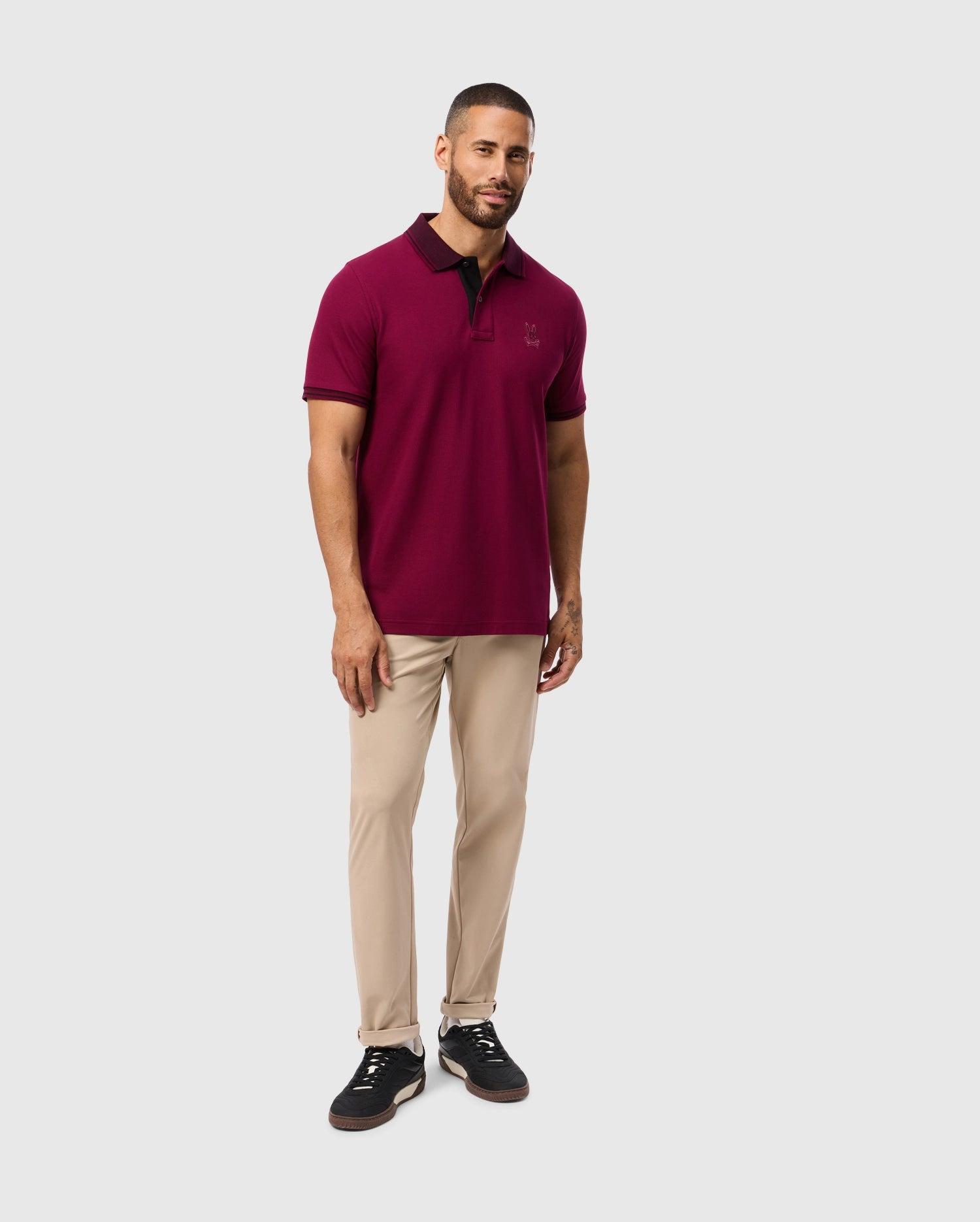 MENS MALTON PIQUE POLO SHIRT - B6K950D200 Male Product Image