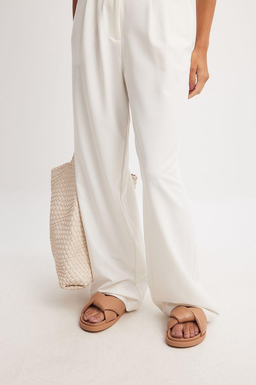 Twisted Puffy Slippers Product Image