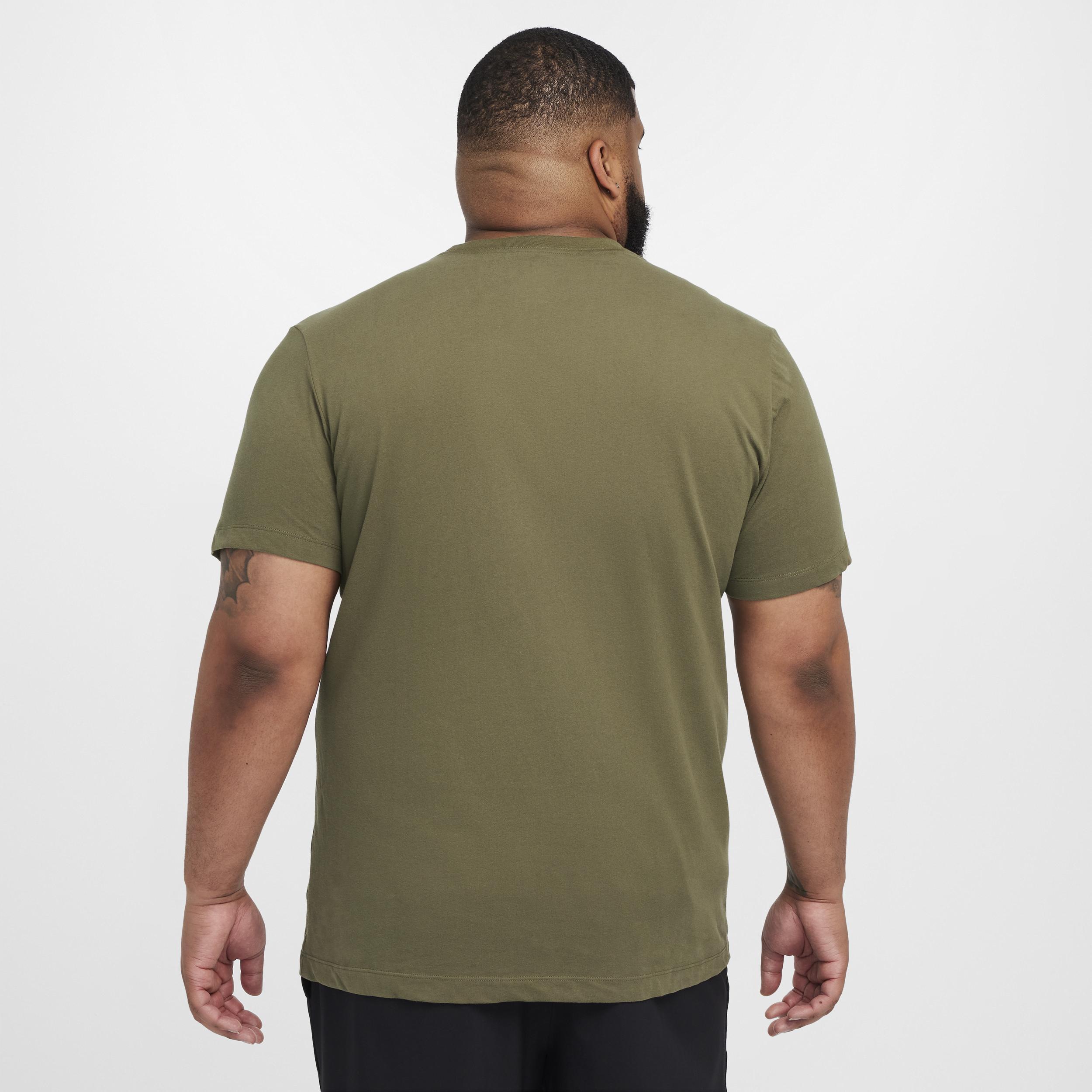 Nike Mens Dri-FIT Short-Sleeve Fitness T-Shirt Product Image
