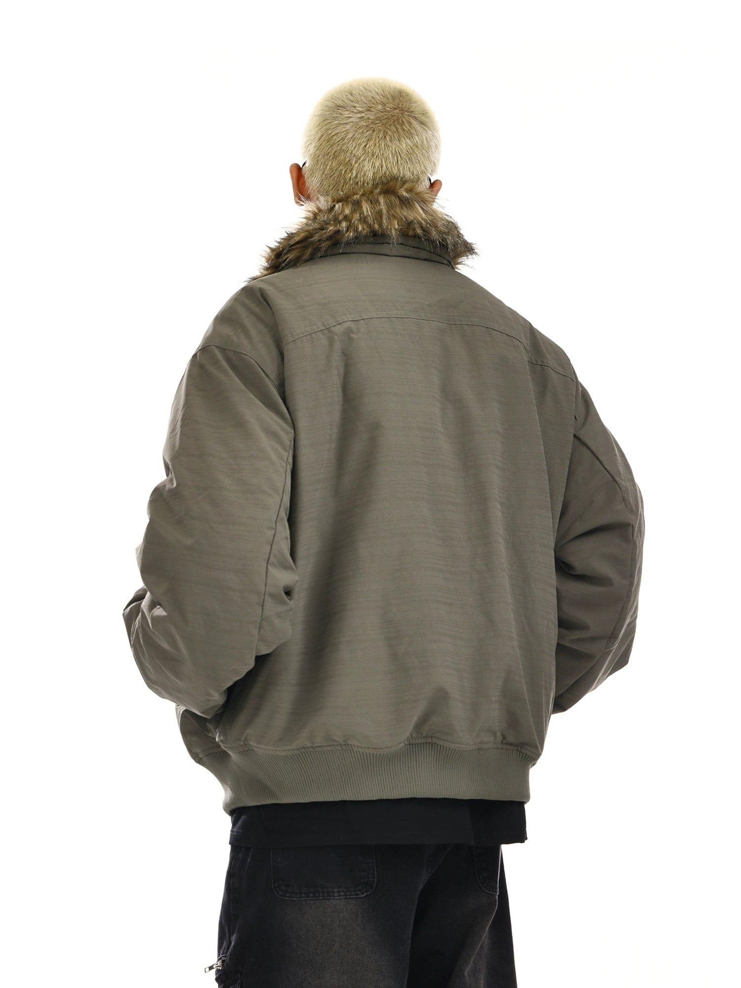 RT No. 12127 ARMY GREEN FUR COLLAR FLIGHT JK Product Image