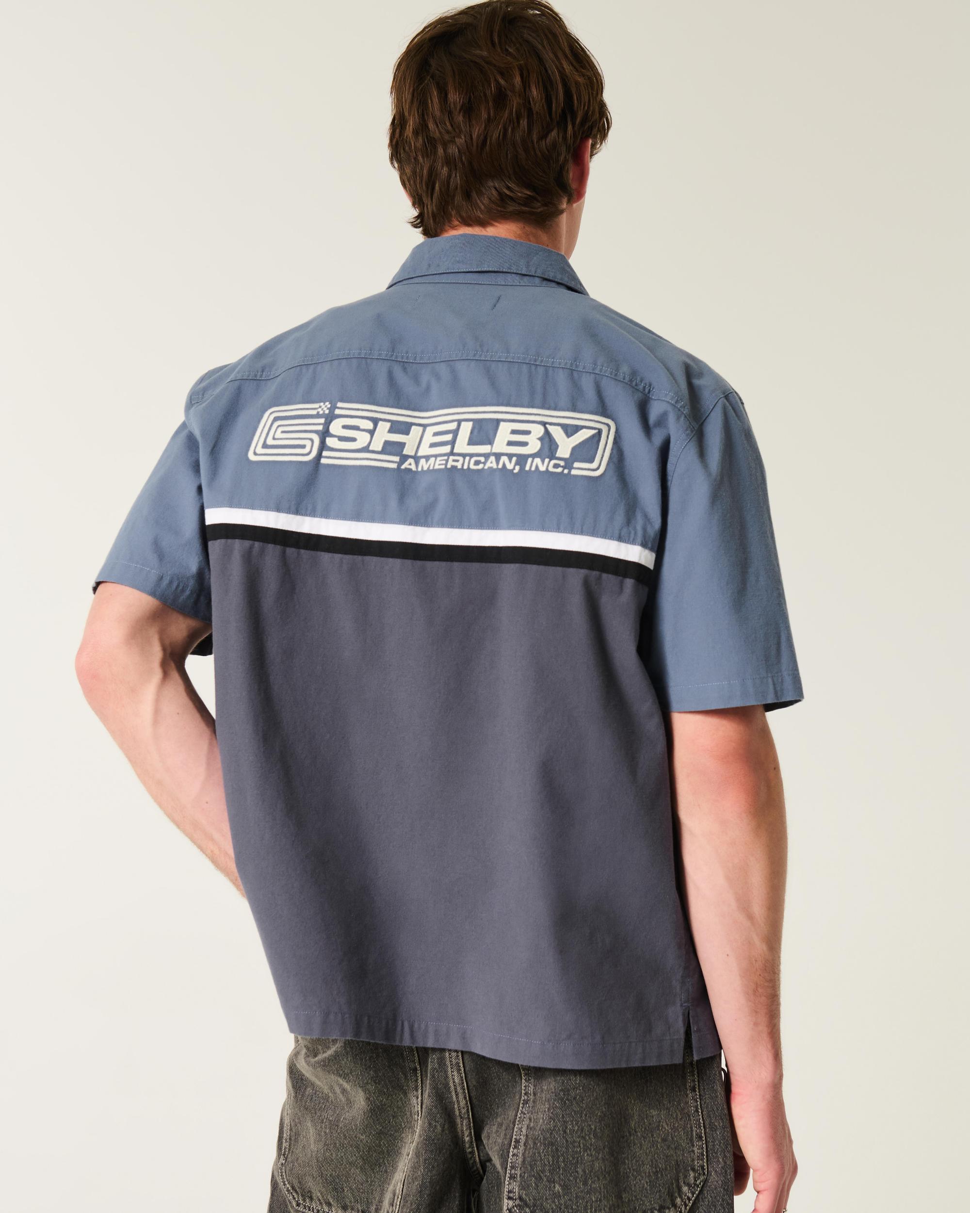 Boxy Short-Sleeve Chevrolet Corvette Graphic Shirt Product Image