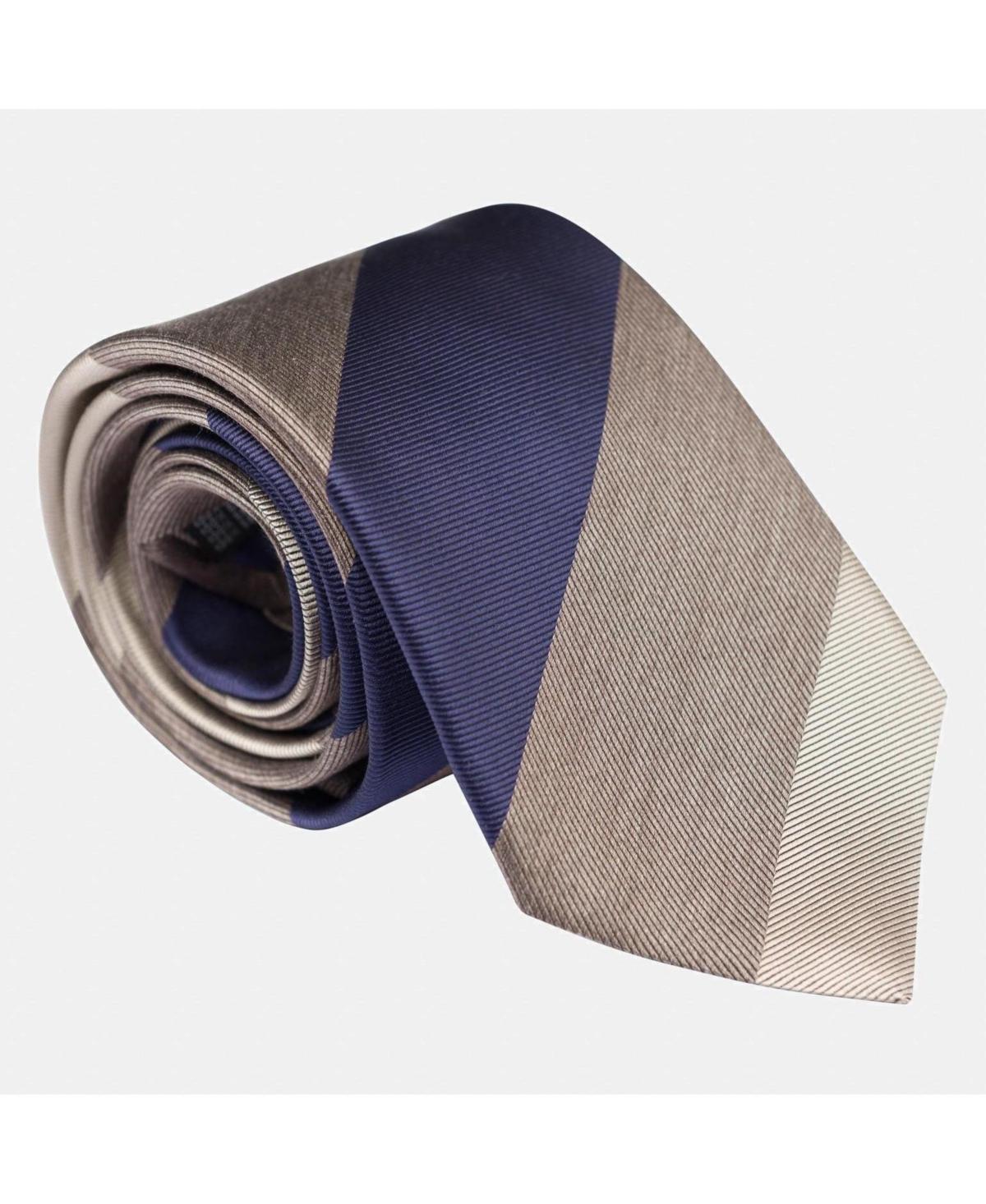 Elizabetta La Vigna - Extra Long Printed Silk Tie for Men in Navy at Nordstrom Product Image
