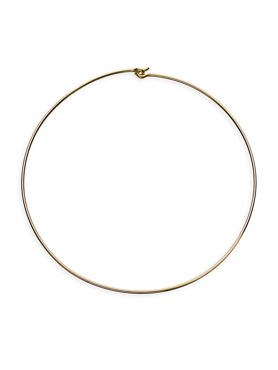 Womens Tilda 14K-Yellow-Gold Vermeil Wire Choker Product Image