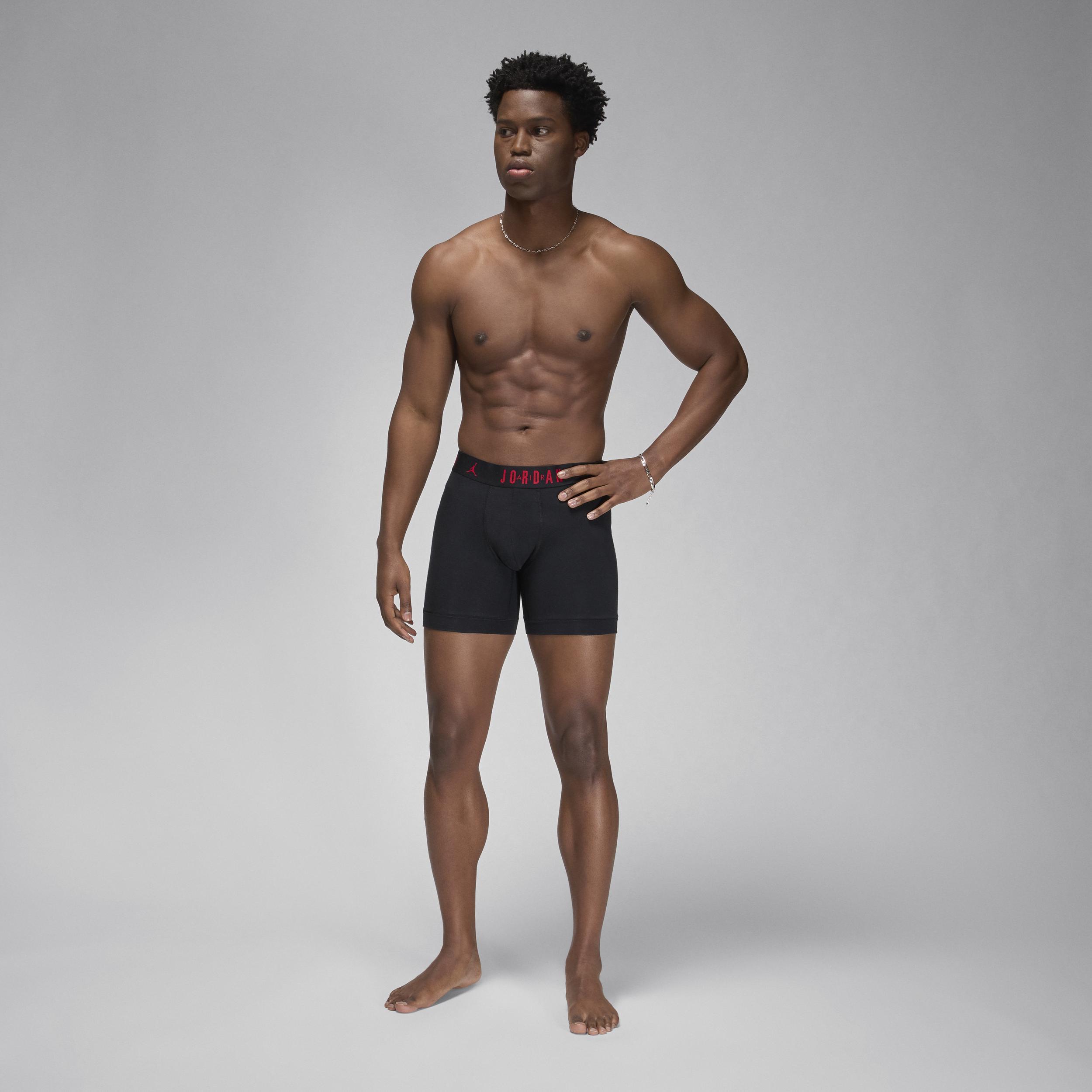 Men's Jordan Flight Cotton Core Boxer Briefs (3-Pack) Product Image