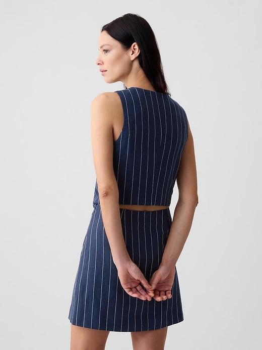 Linen-Cotton Vest Product Image