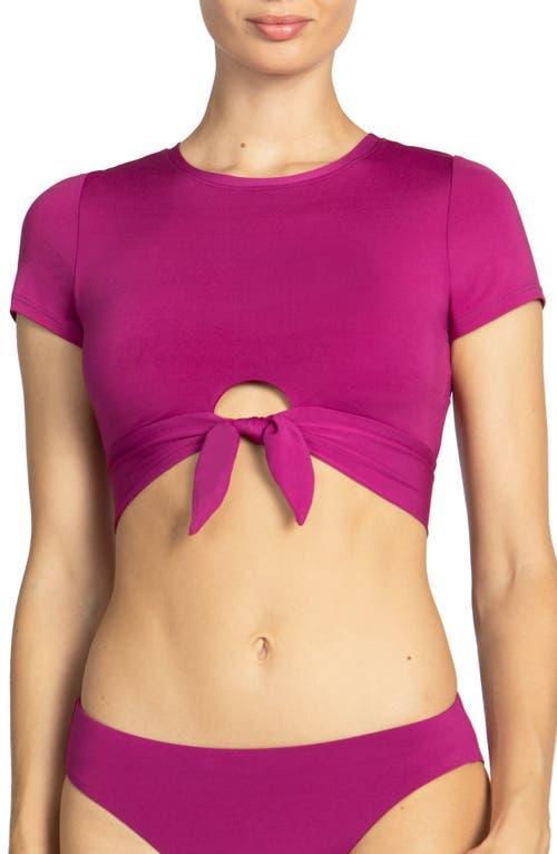 Womens Ava T-Shirt Swim Top Product Image