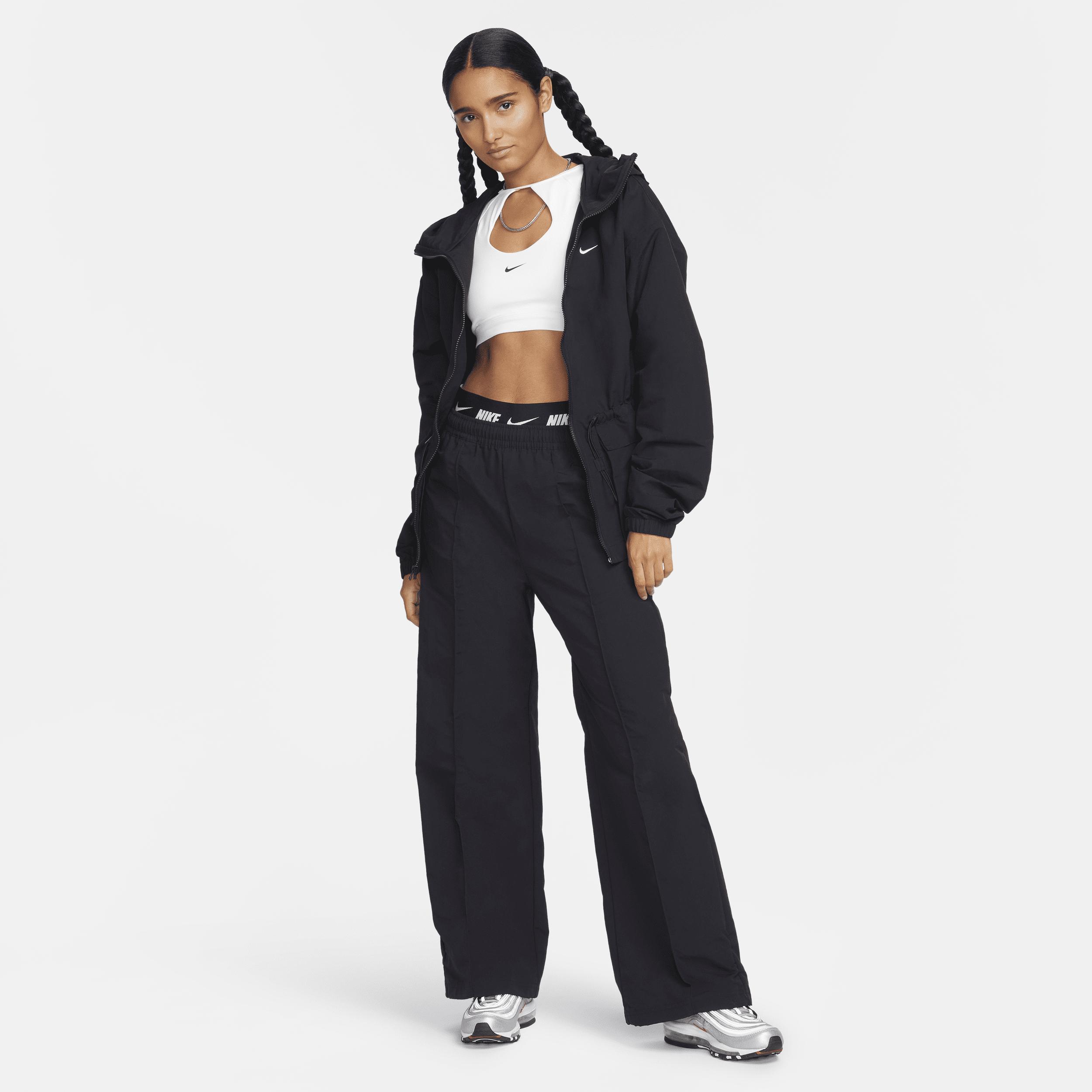 Nike Trend lightweight woven jacket in black Product Image