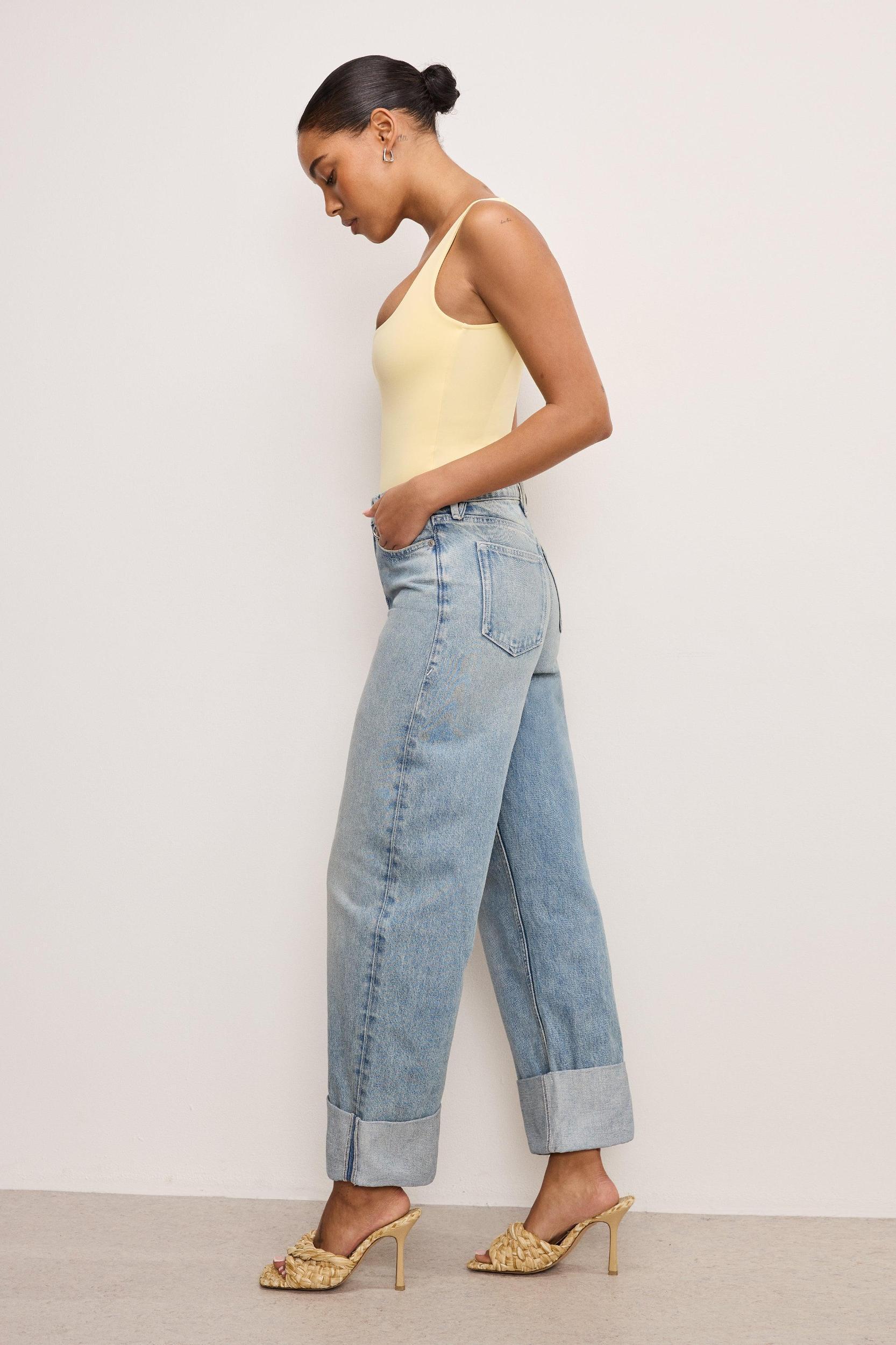 GOOD STANDARD BARREL JEANS | INDIGO890 Product Image
