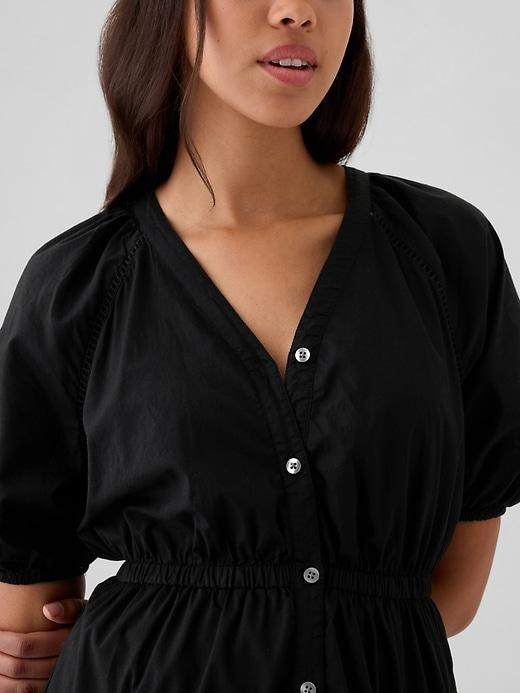 Tiered Maxi Shirtdress Product Image