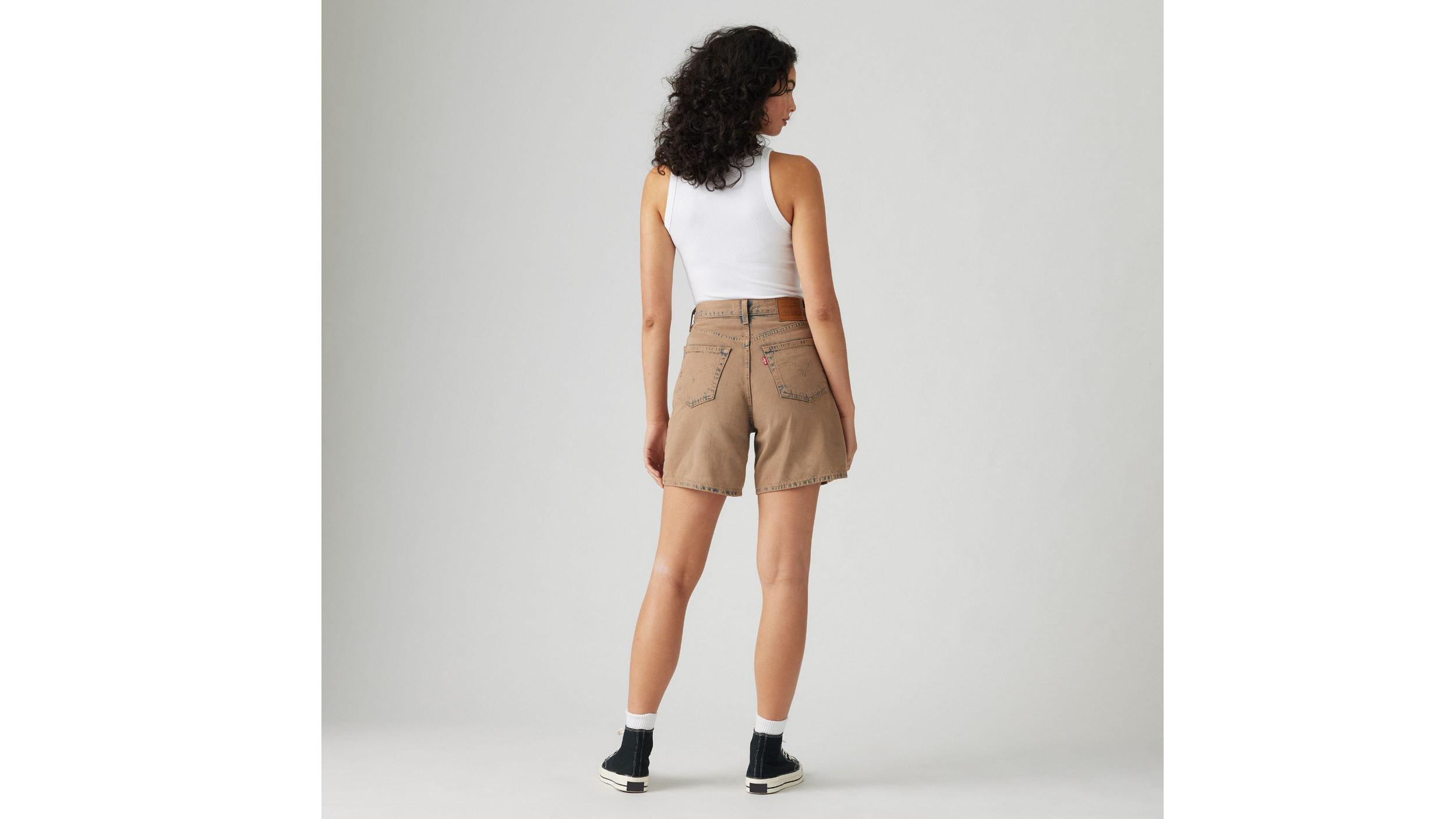 High Rise Baggy Women's Shorts Product Image