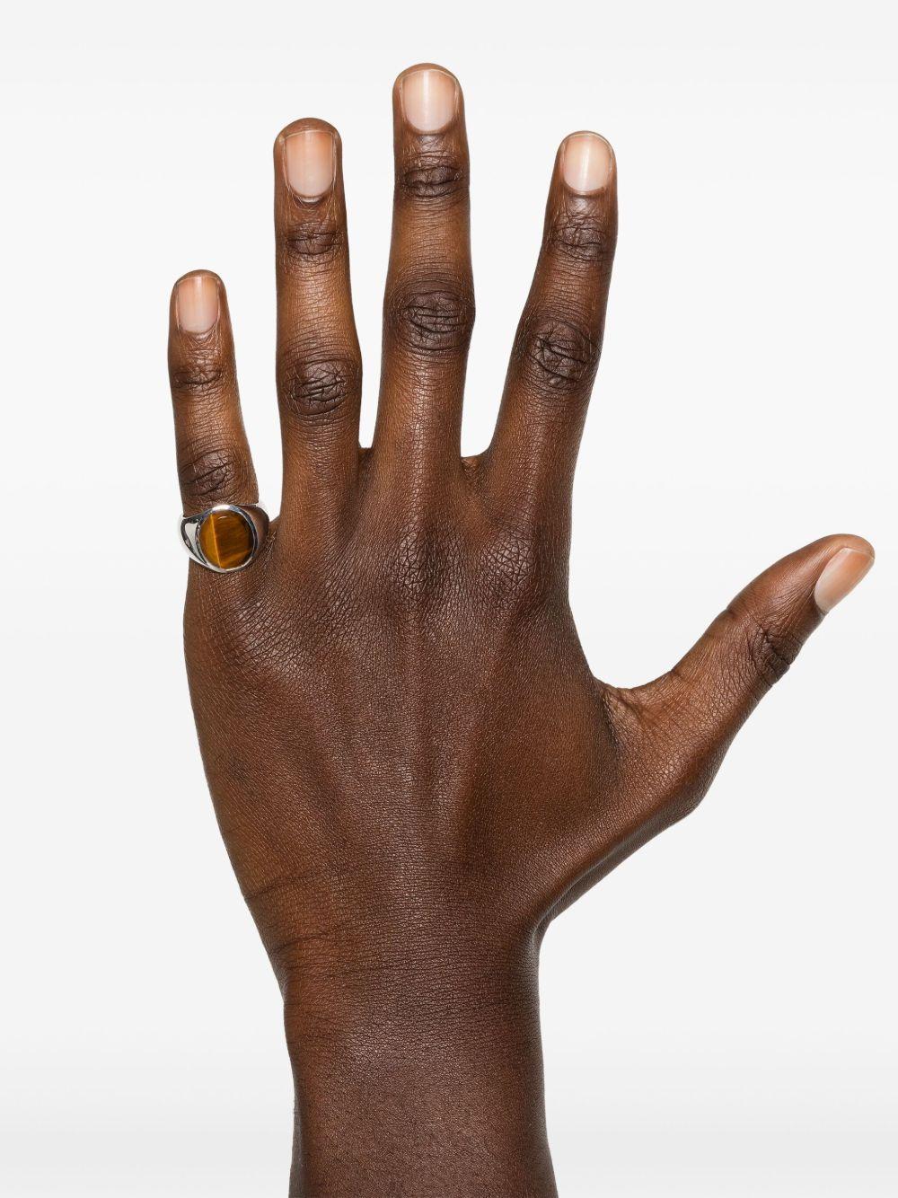sterling silver tiger eye ring Product Image