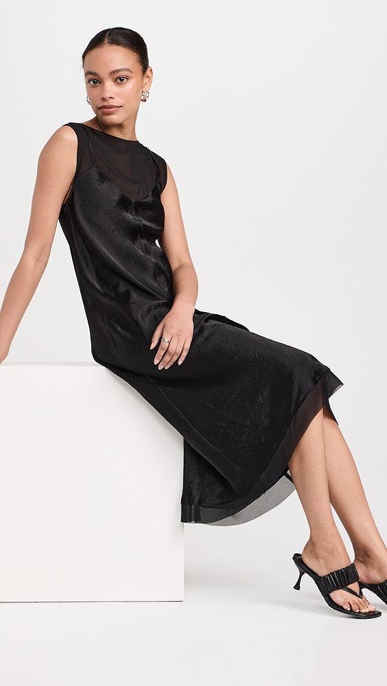 Vince Chiffon Layered Slip Dress | Shopbop Product Image