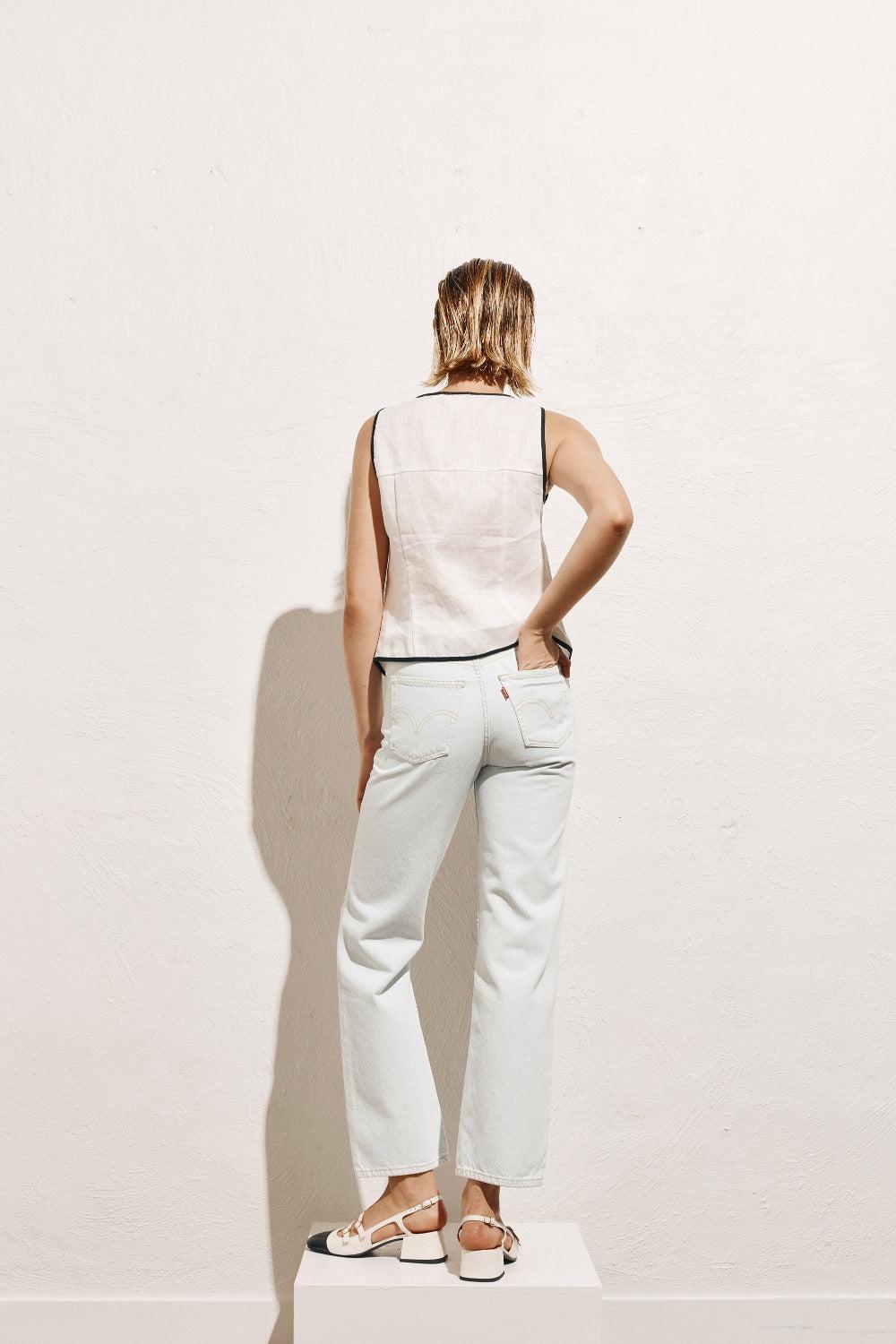 Levi's Ribcage Jeans Light Blue Product Image
