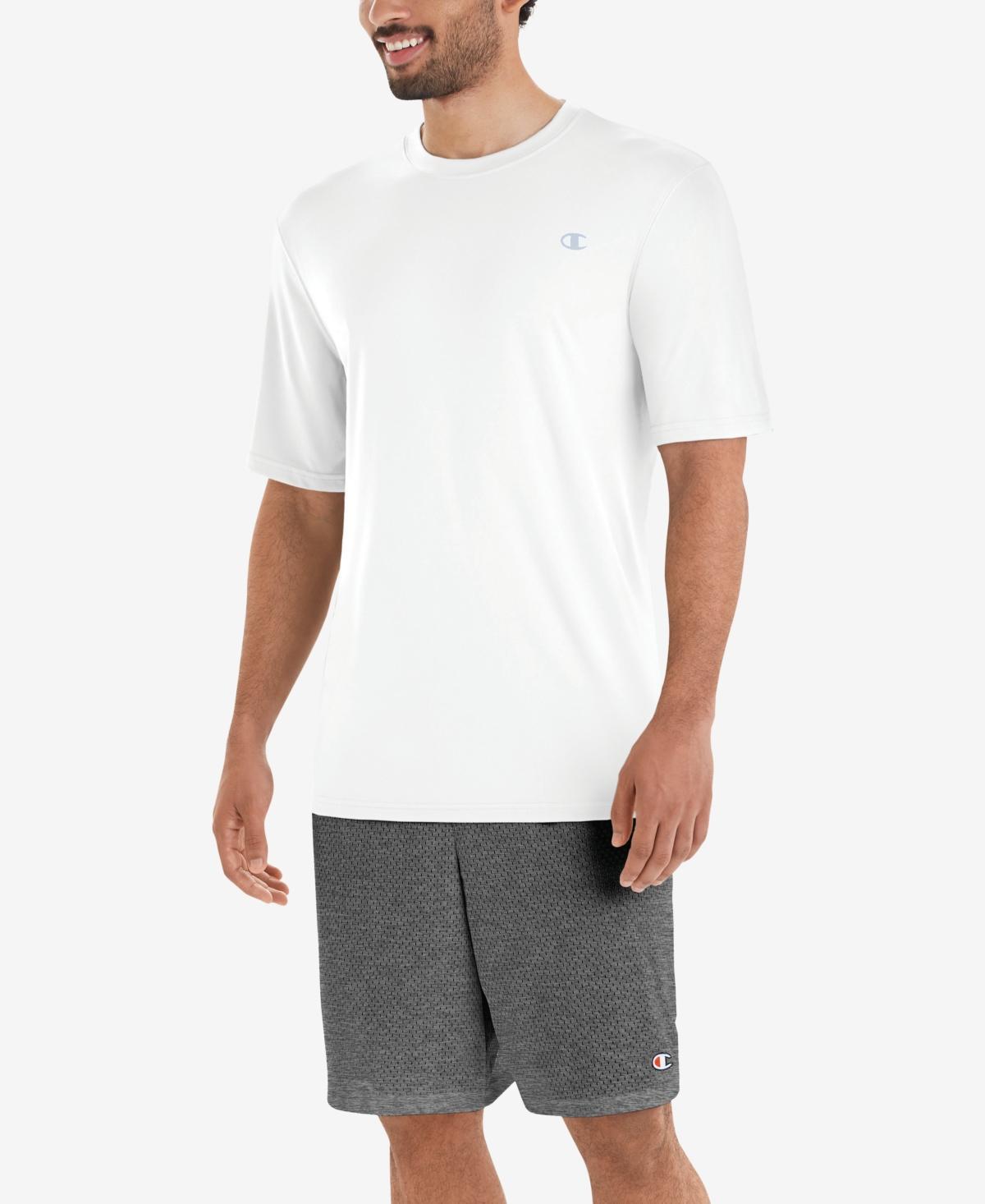 Mens Champion Double Dry Tee Team Red Scarlet L Product Image