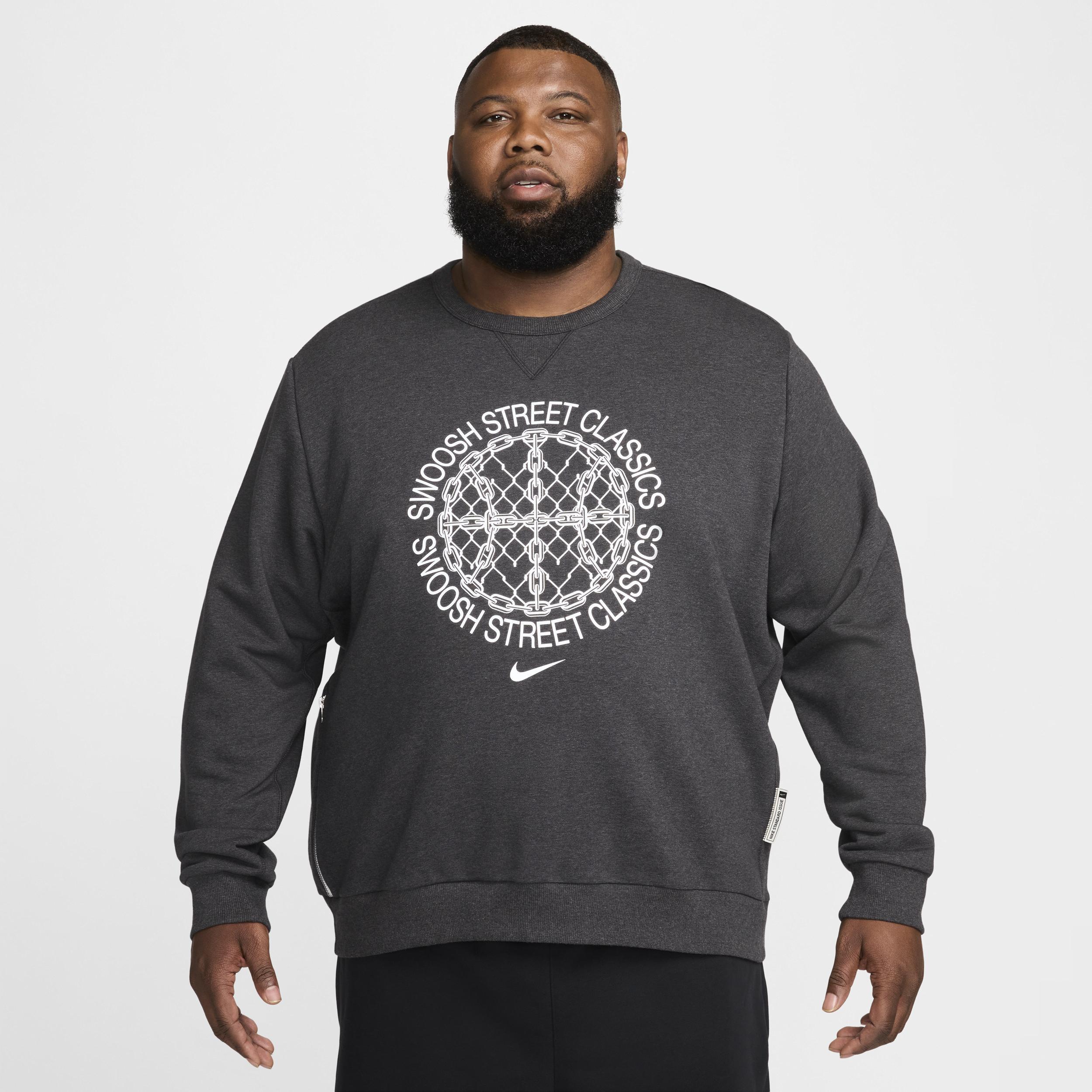 Nike Standard Issue Men's Dri-FIT Basketball Crew-Neck Sweatshirt Product Image