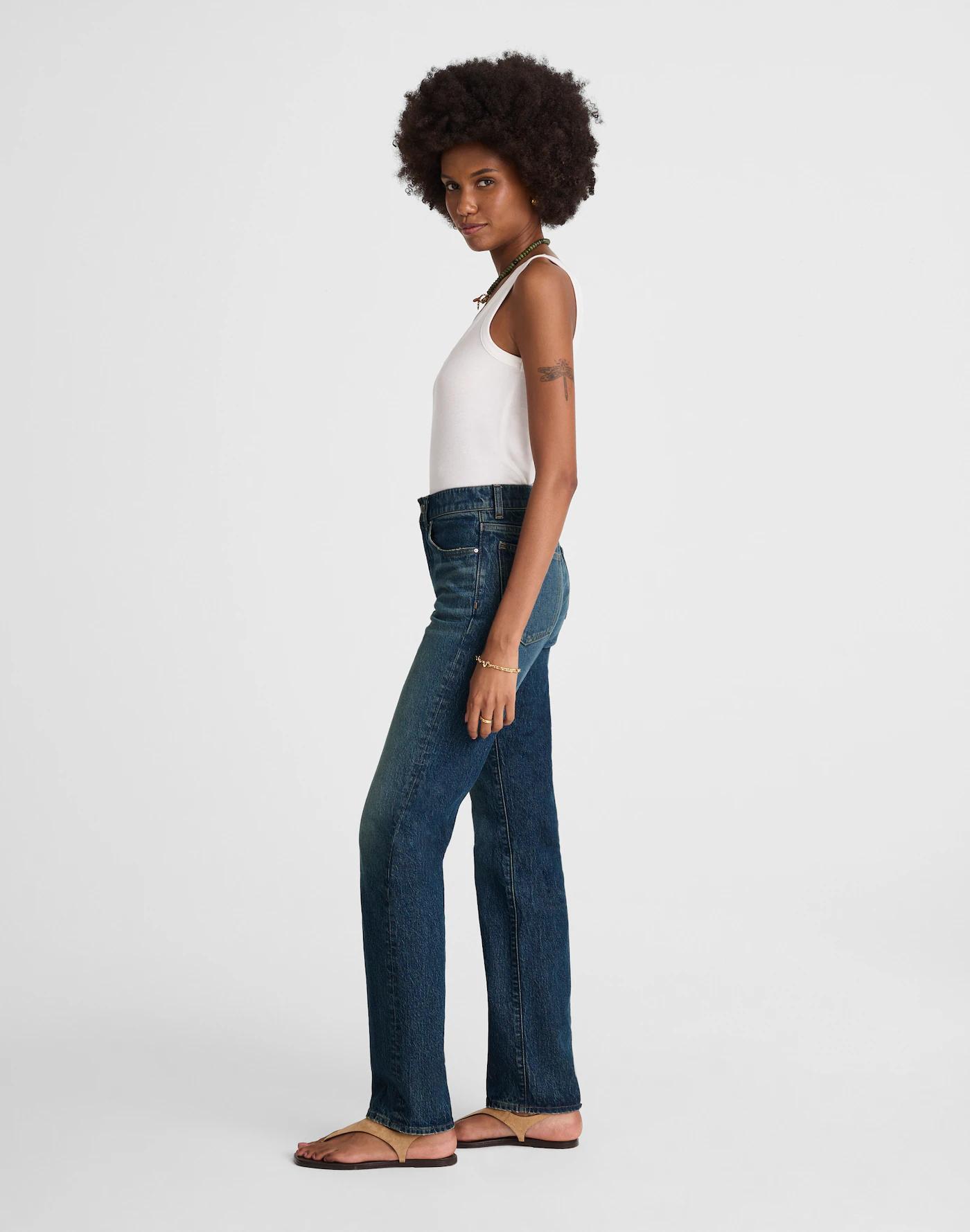 The Longline Straight Jean Product Image