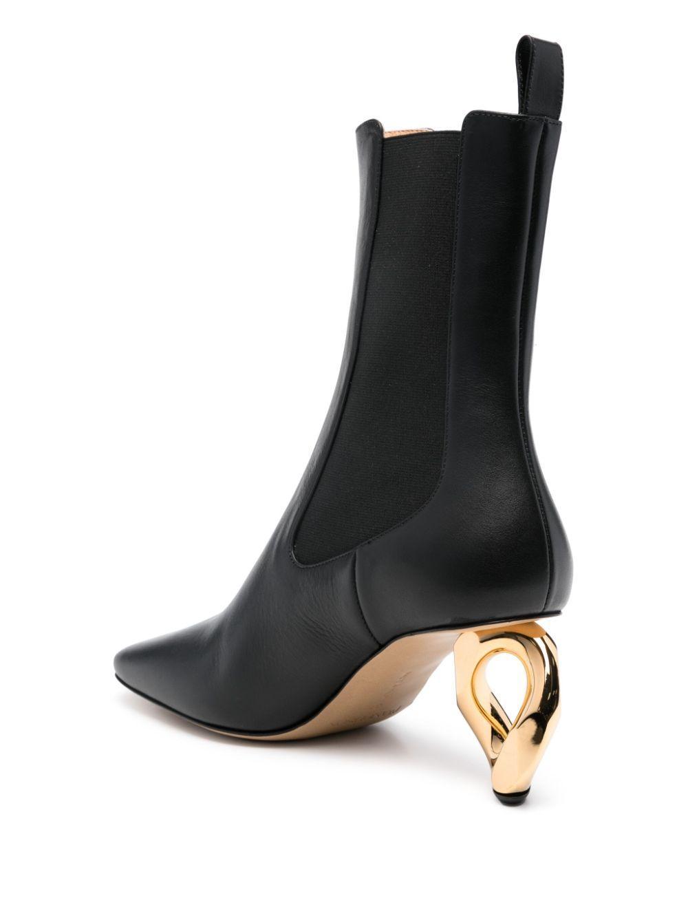 65mm leather boots Product Image