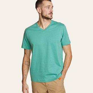Men's Legend Wash 100% Cotton Short-Sleeve V-Neck T-Shirt Product Image