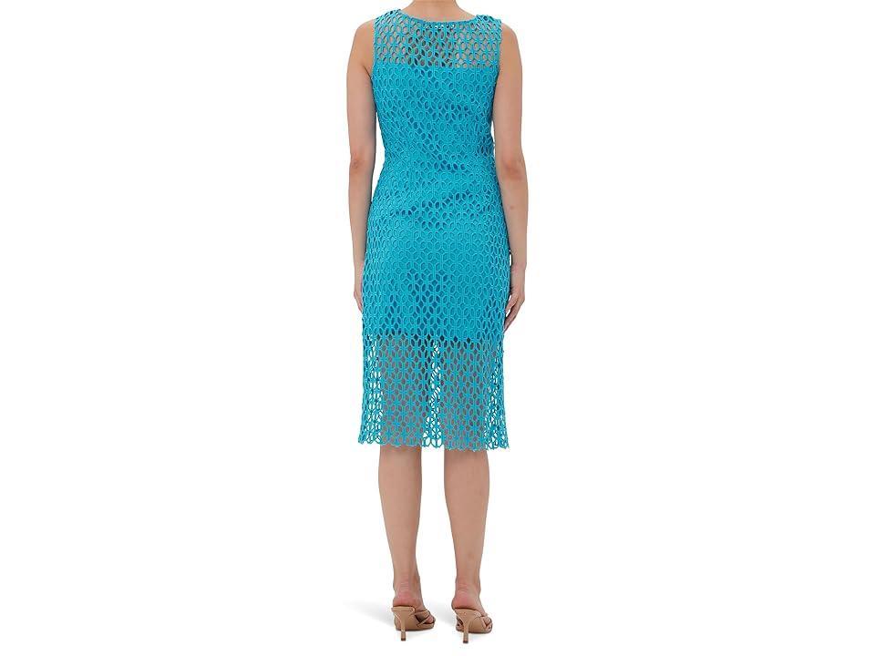 Womens Eleanor Openwork Sheath Midi-Dress Product Image