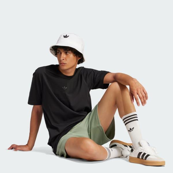 adidas Trefoil Series Tee Mgh Solid Grey XS Mens Product Image