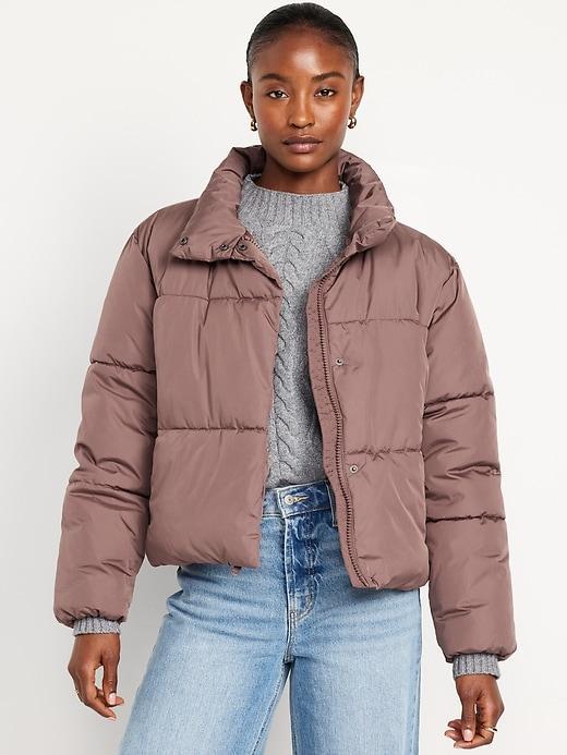 Quilted Puffer Jacket Product Image