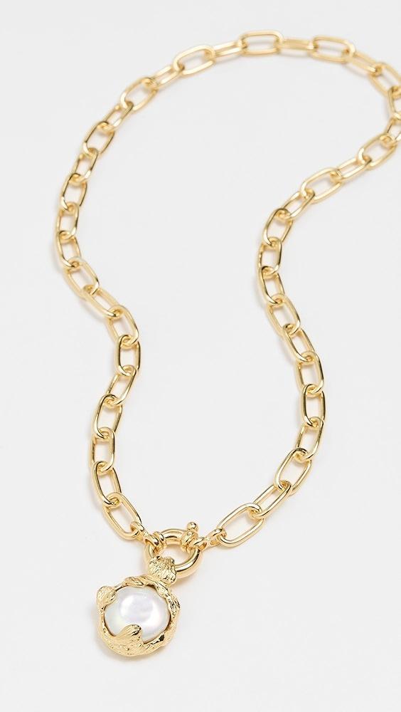 Les Mères The Halo Pearl Pendant with Chain | Shopbop Product Image