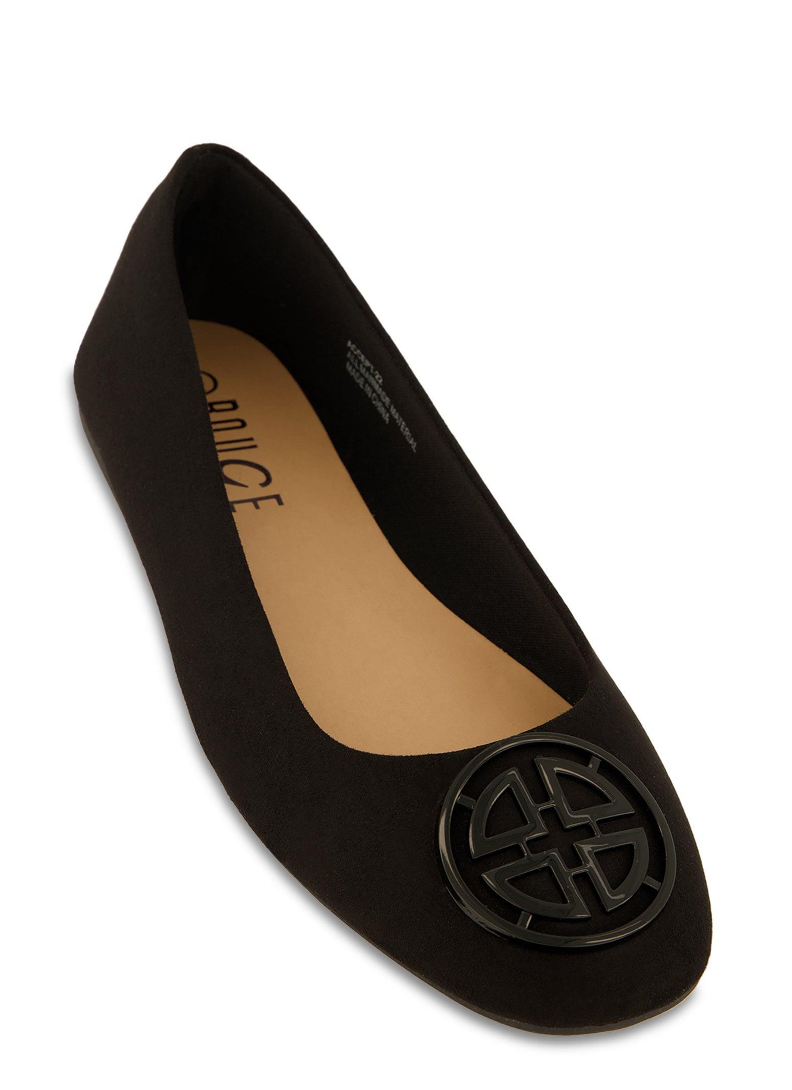 Womens Geo Pendant Flats Product Image