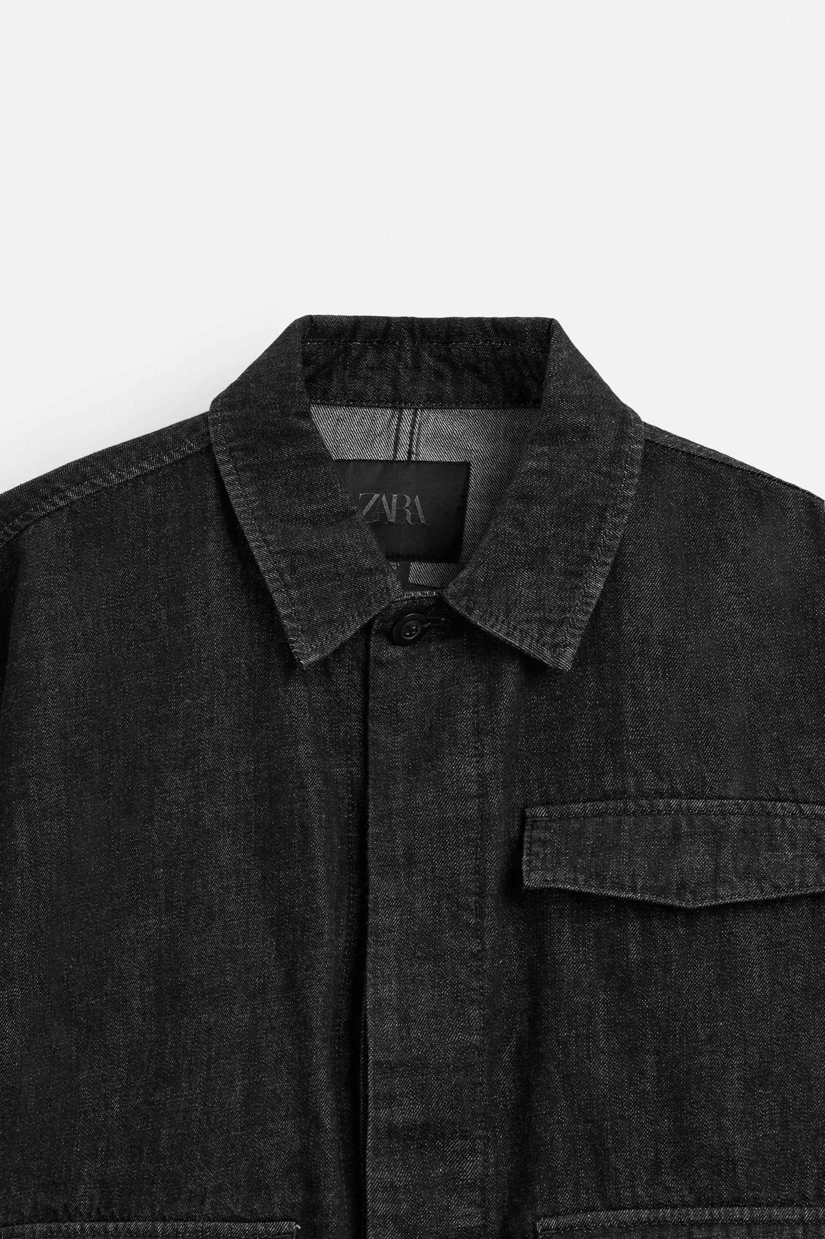 SELVEDGE DENIM OVERSHIRT Product Image