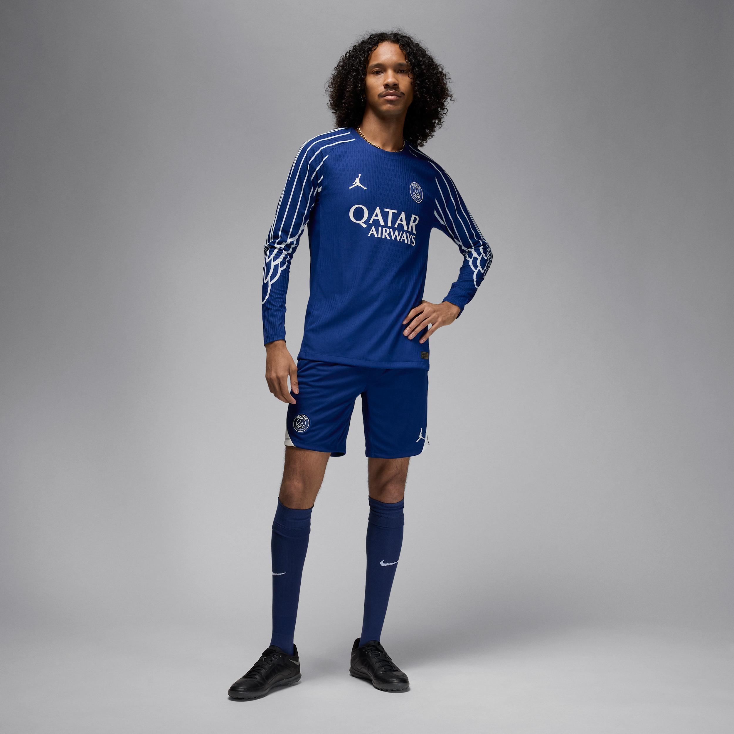 Nike Men's Paris Saint-Germain Strike Fourth Jordan Dri-FIT Soccer Knit Shorts Product Image