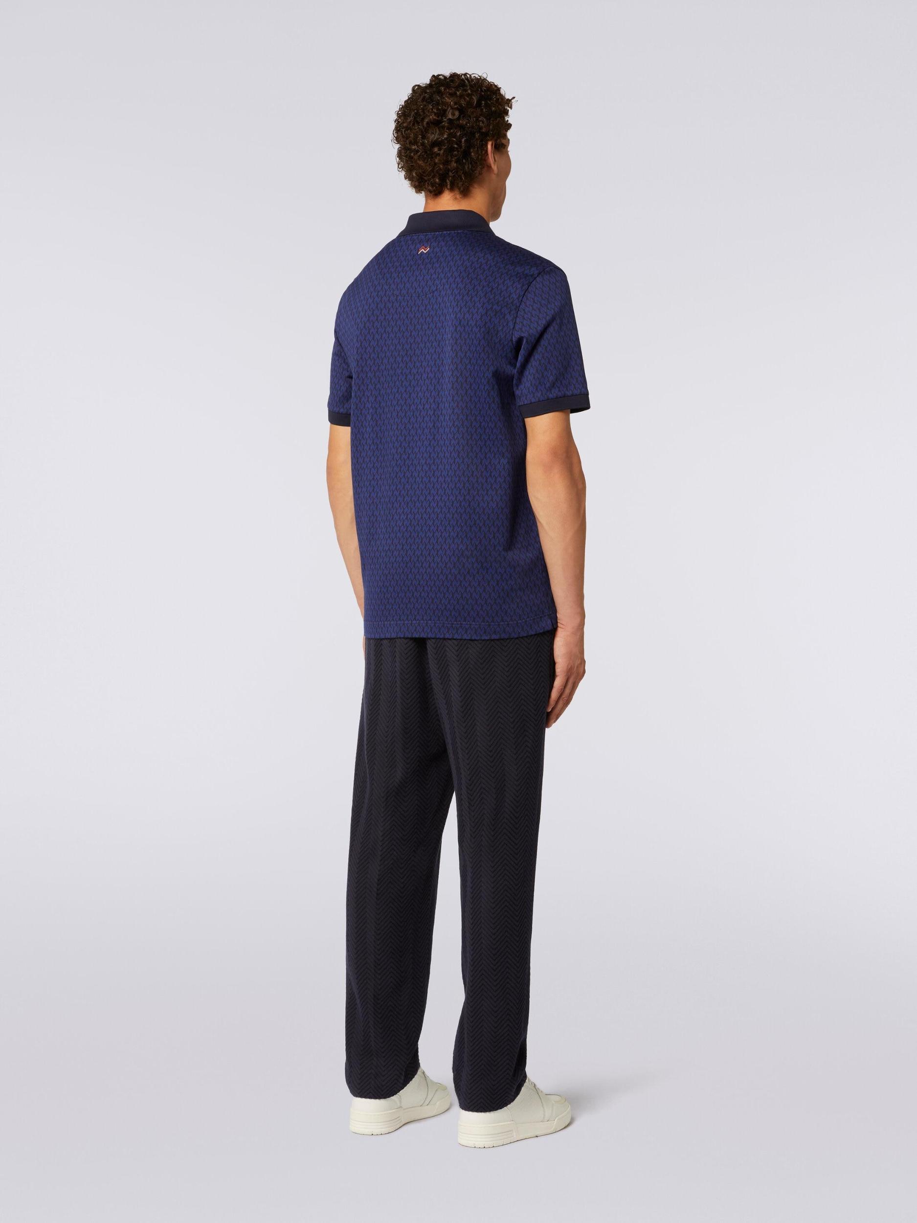 Short-sleeved cotton polo shirt  Product Image