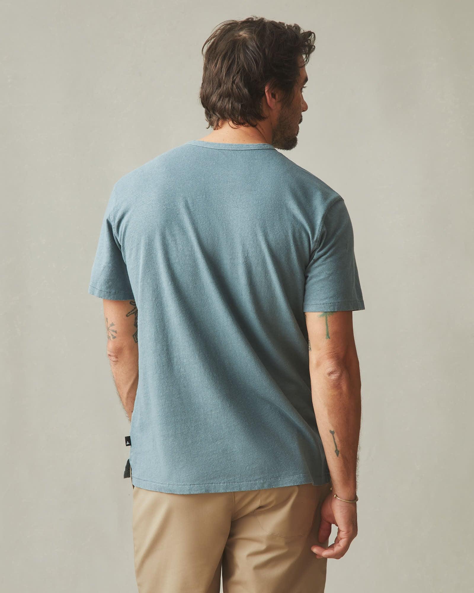 Men's Hemp Jersey Crew Tee - Trooper Product Image