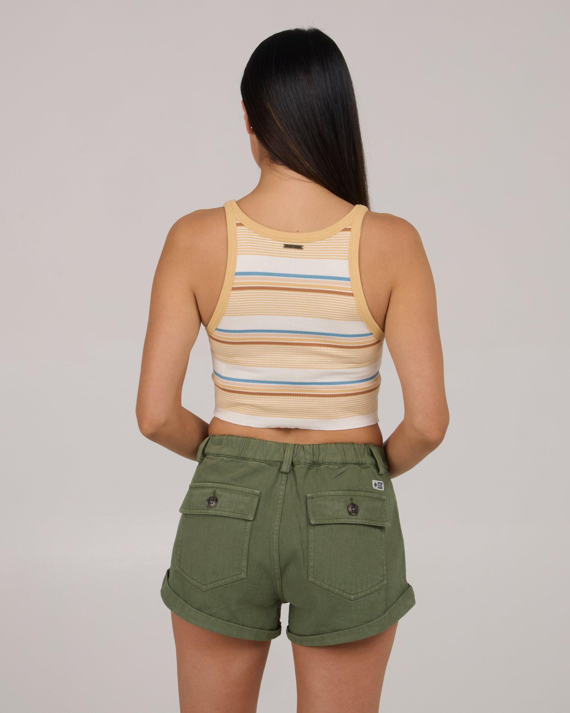 Layover Tank - Dusty Gold Female Product Image