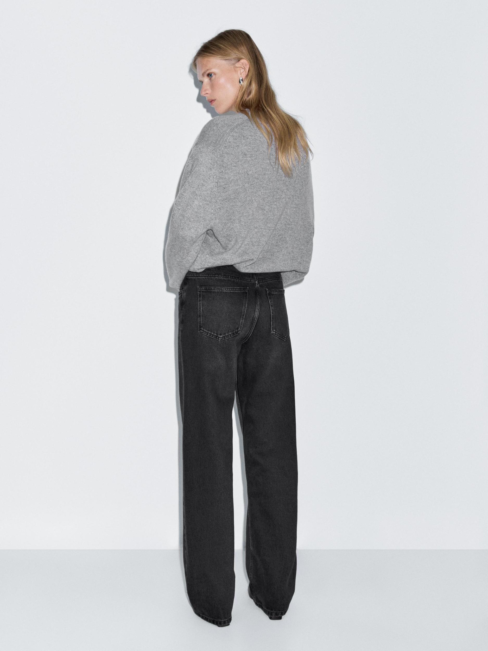 Mid-rise wide-leg jeans Product Image