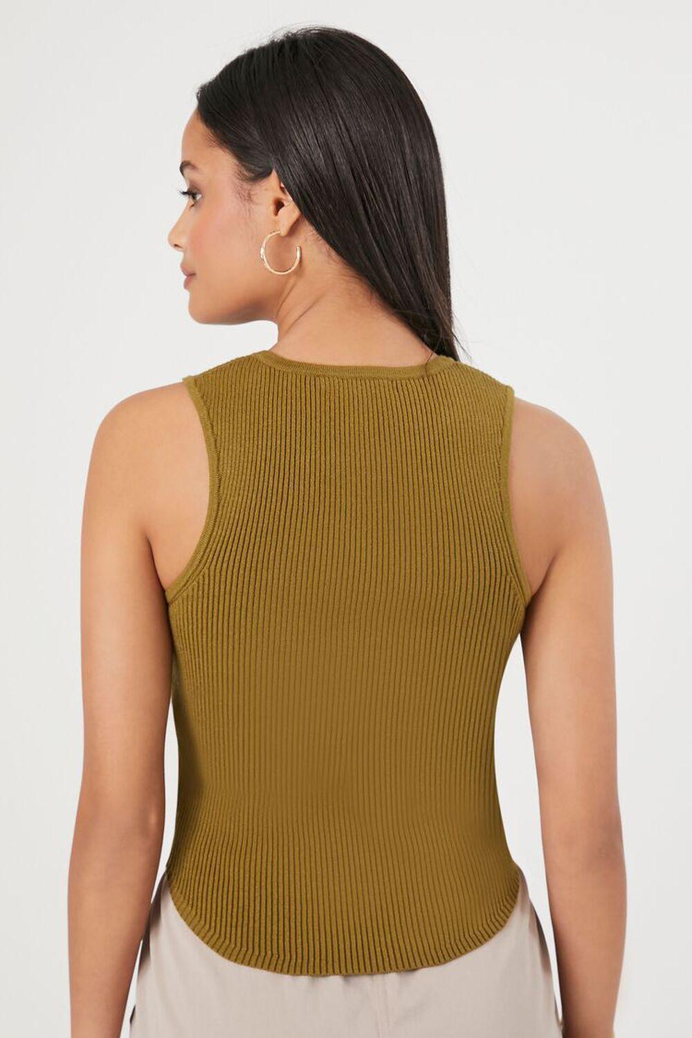 Ribbed Sweater-Knit Tank Top | Forever 21 Product Image