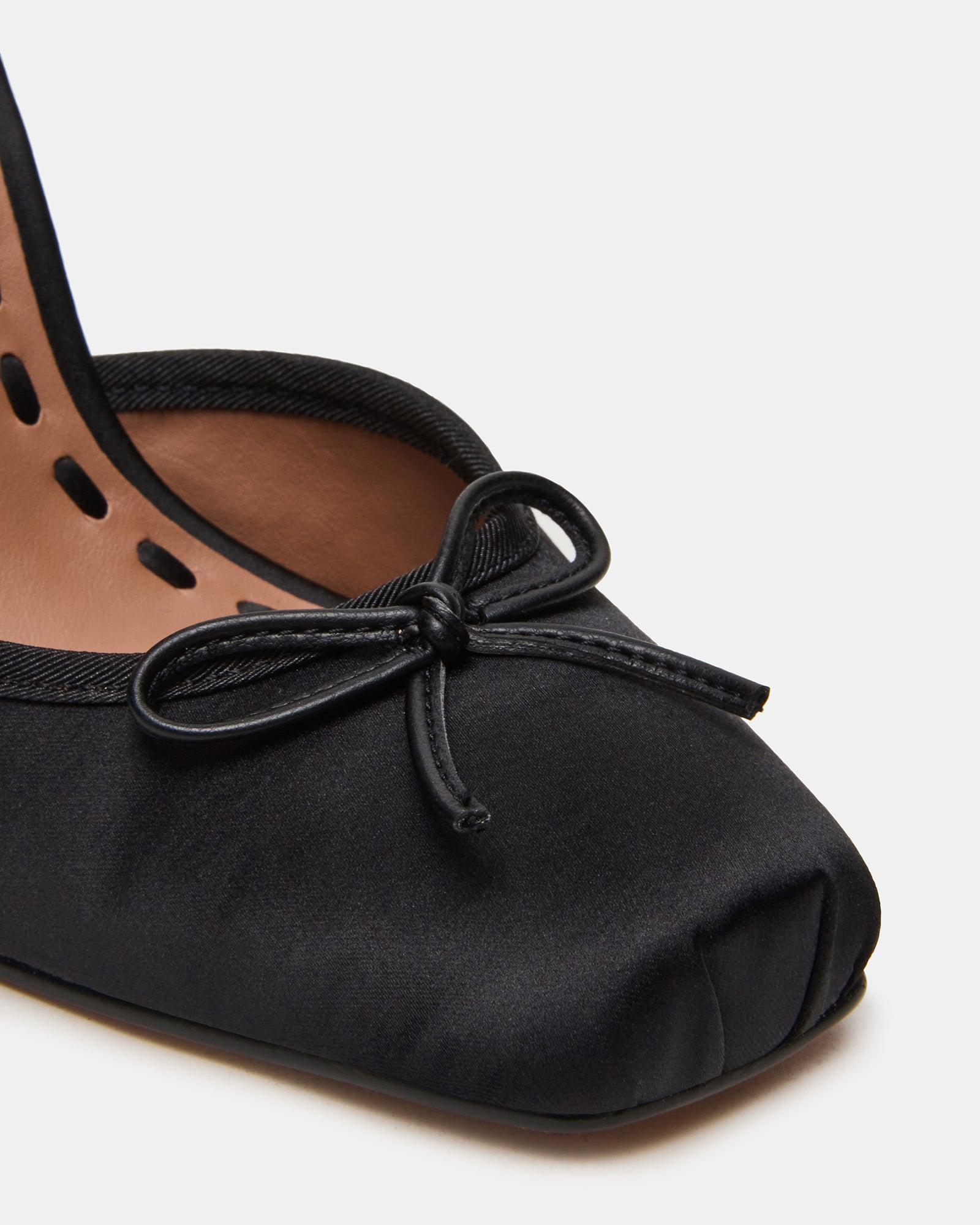 LARINA BLACK SATIN Female Product Image
