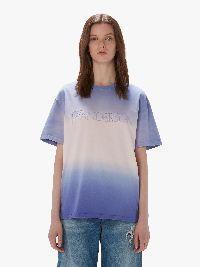 GRADIENT T-SHIRT in purple | JW Anderson US  Product Image