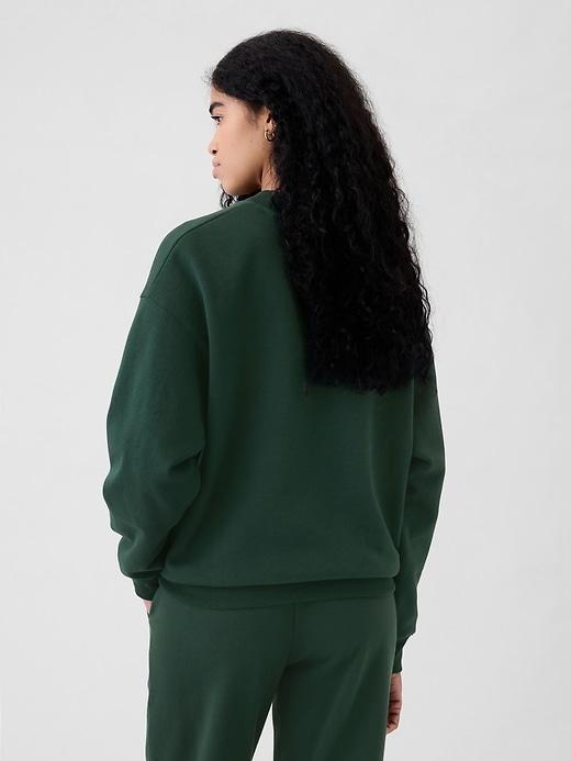 VintageSoft Gap Logo Mockneck Sweatshirt Product Image