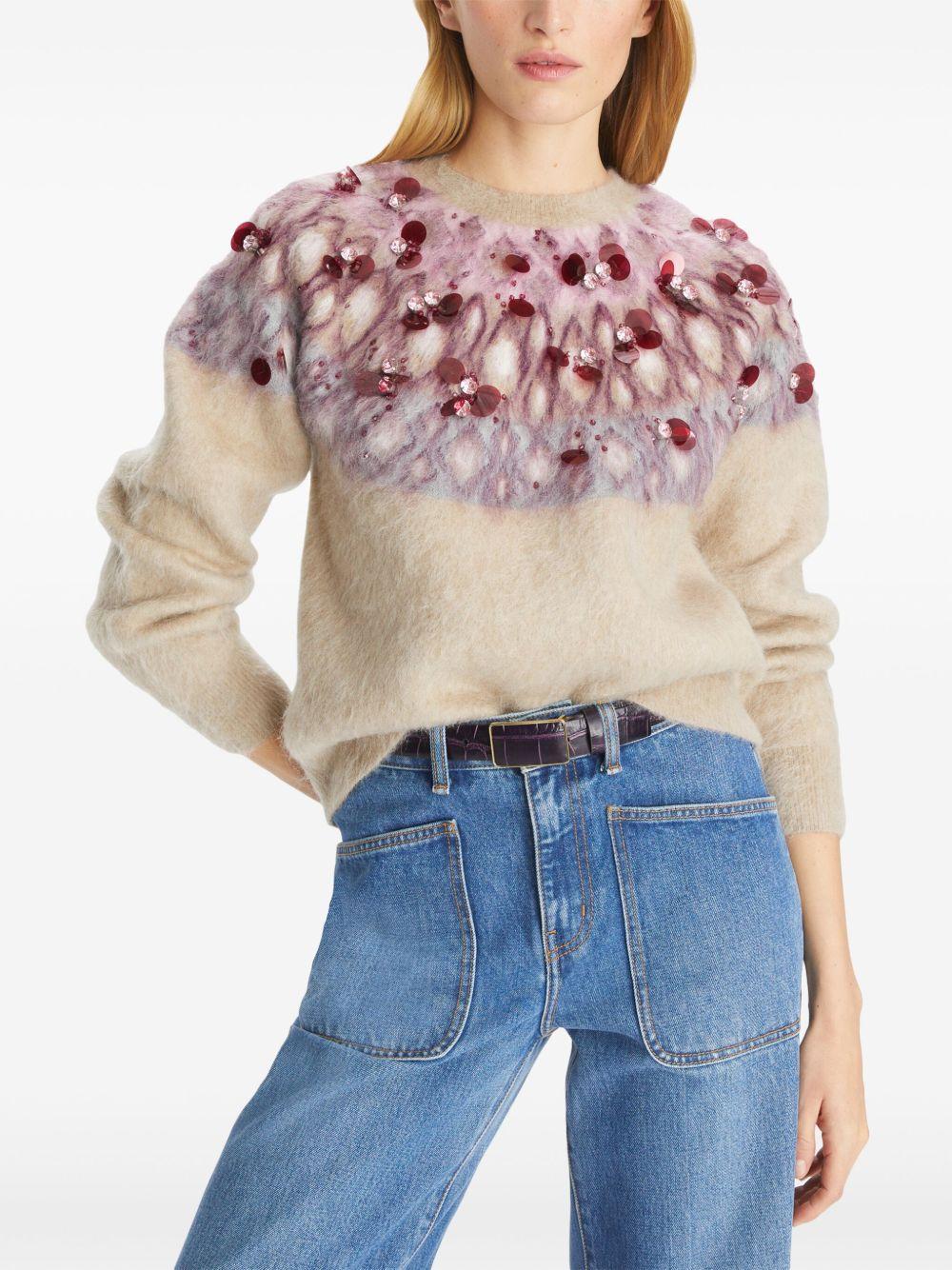 embellished jumper Product Image