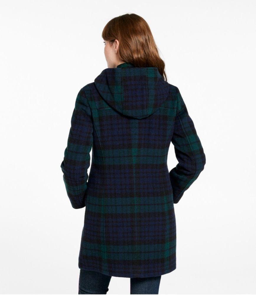 
                            Women's Classic Lambswool Duffel Coat, Pattern
                         Product Image