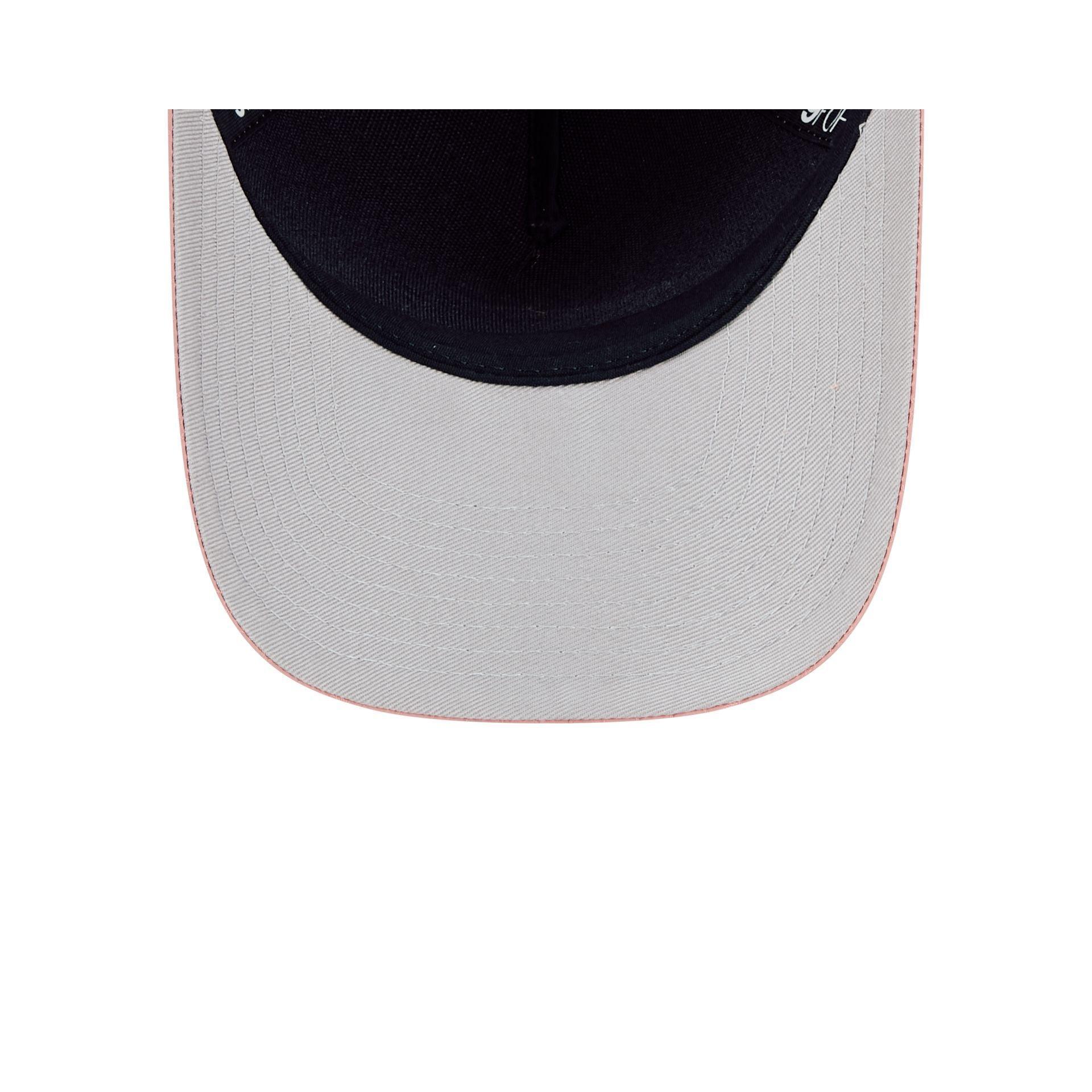 Toronto Blue Jays Pink Ripstop 9FORTY M-Crown A-Frame Snapback Hat Male Product Image