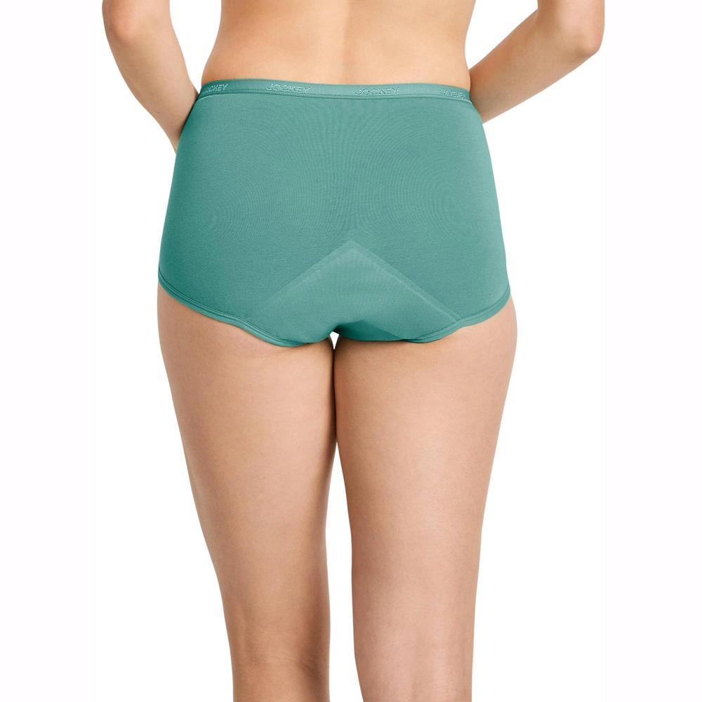 Jockey Women's Worry Free Cotton Stretch Heavy Absorbency Brief Product Image
