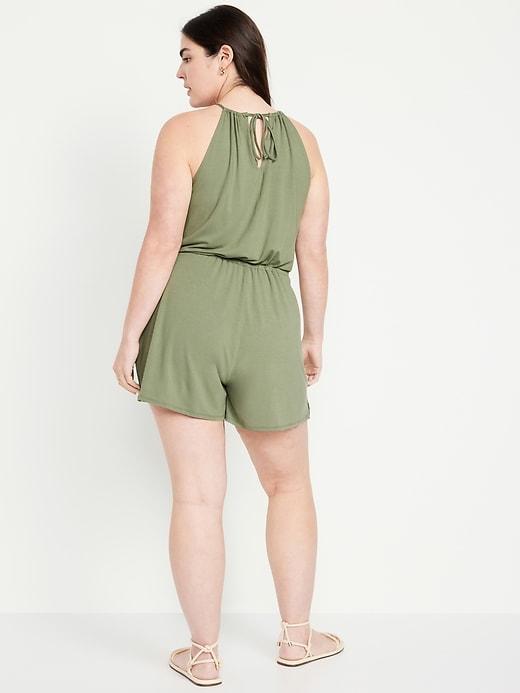 Sleeveless Romper -- 3-inch inseam Product Image