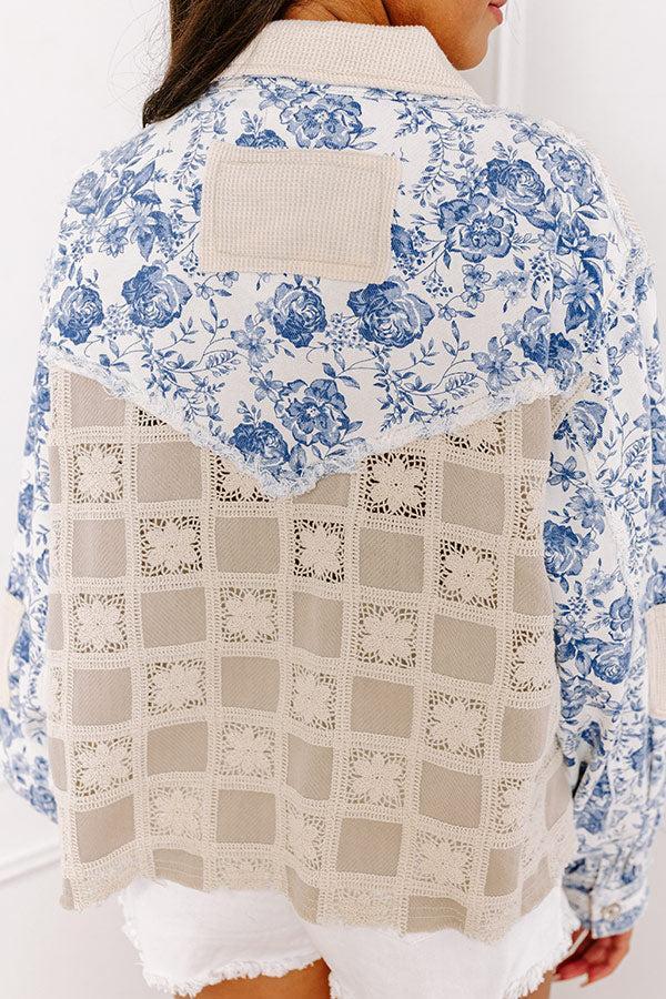 Garden Picnic Floral Jacket Product Image