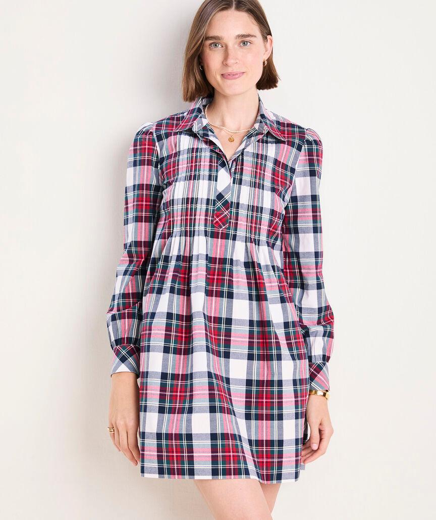 Pintuck Popover Dress Product Image